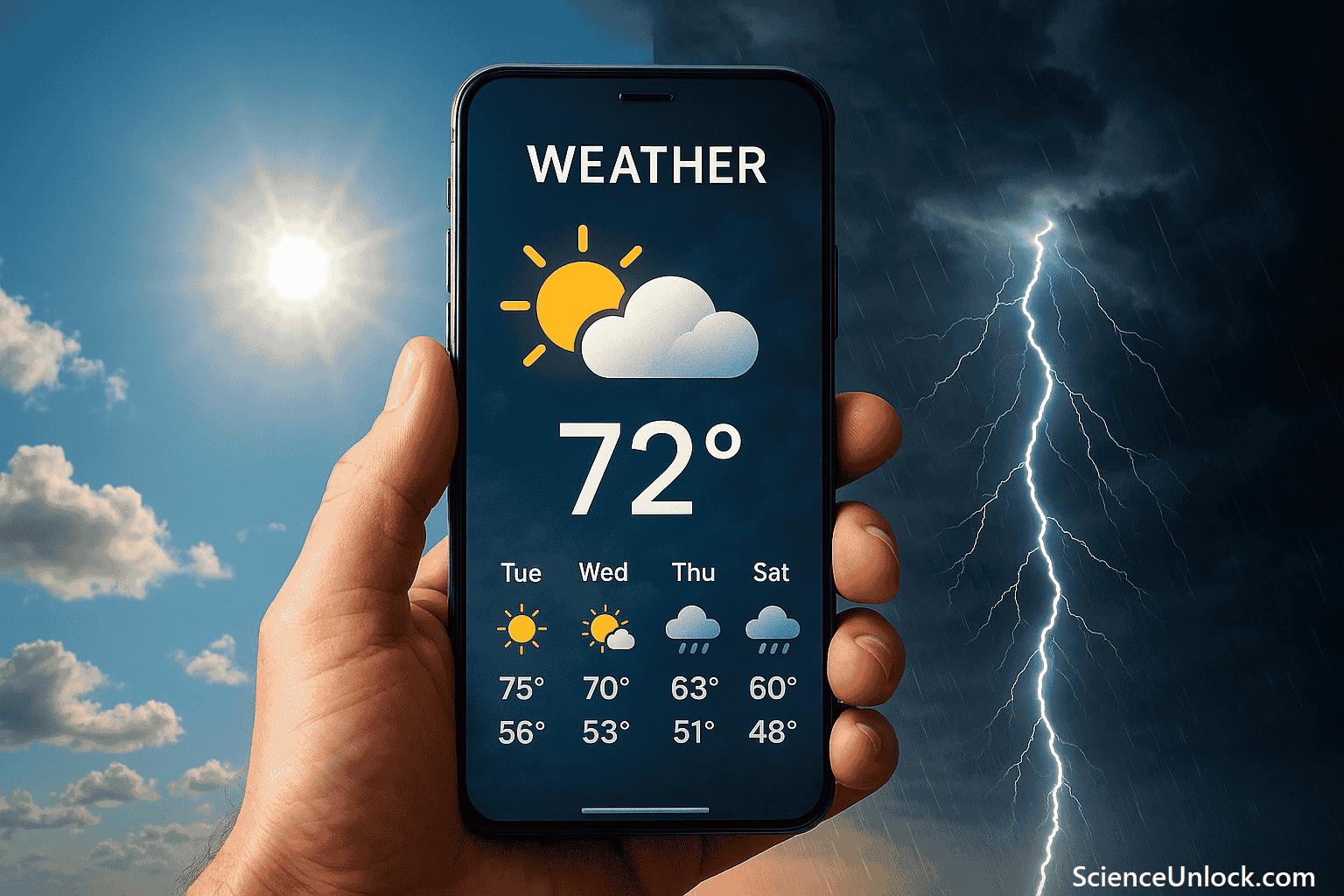 How Do Weather Forecasts Work? – A Simple Science Guide - ScienceUnlock